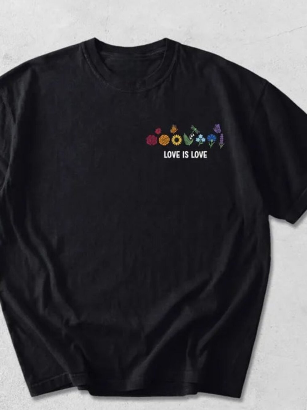 Floral Rainbow Shirt, Pride Shirt, Support Tee, Gift For Pride Month